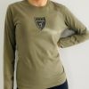 T-Shirt Long Sleeve Army Green Photo 1