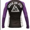 Gracie Jiu-Jitsu Classic (Purple) Long-Sleeve Rash Guard (Women) Photo 2