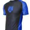 Gracie Jiu-Jitsu Royal Shield Short-Sleeve Rash Guard Photo 1